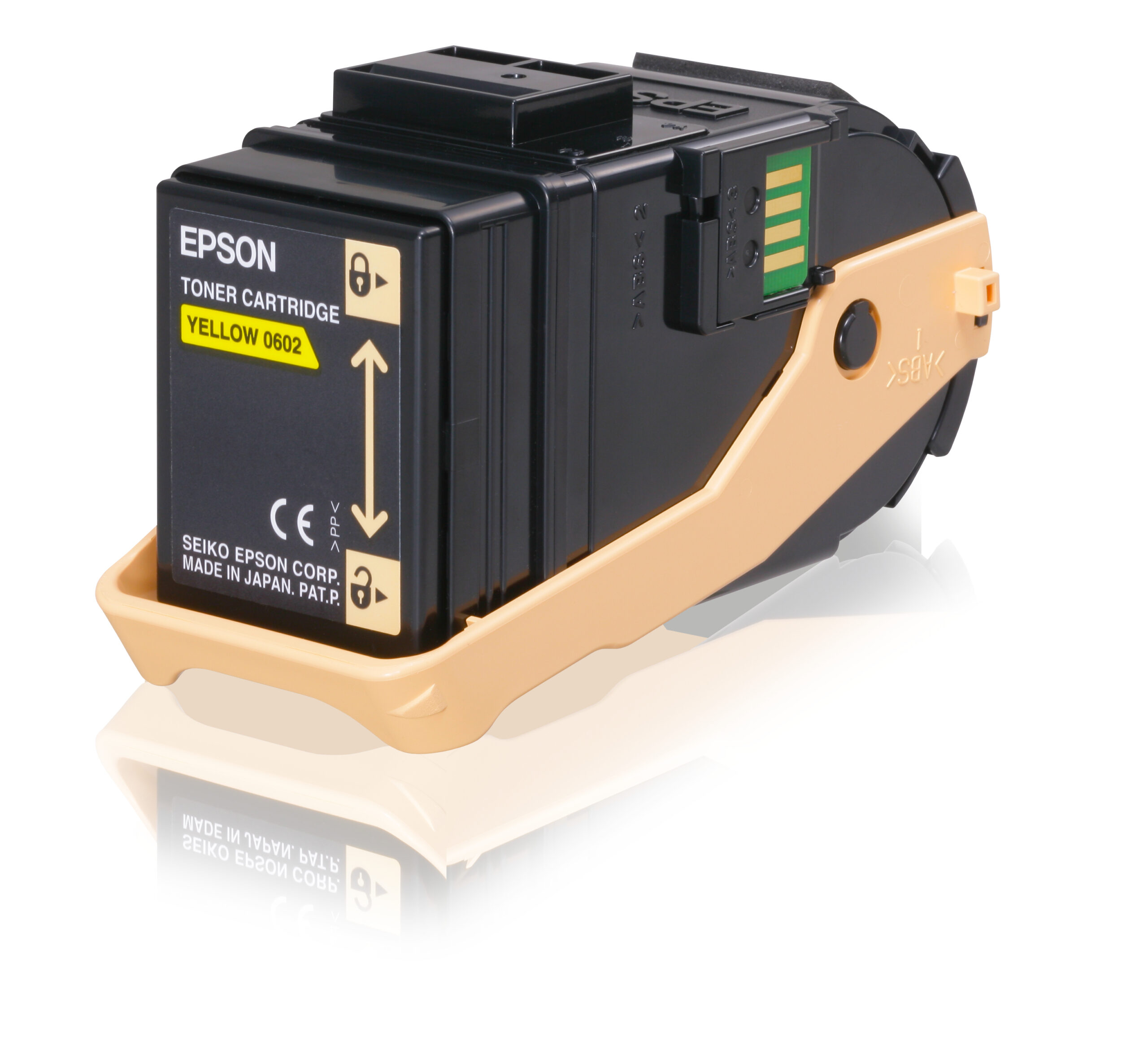 Epson C13S050602/0602 Toner cartridge yellow, 7.500 pages for Epson Aculaser C 9300 N