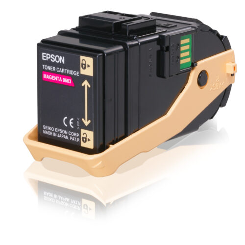 Epson C13S050603/0603 Toner cartridge magenta, 7.500 pages for Epson Aculaser C 9300 N