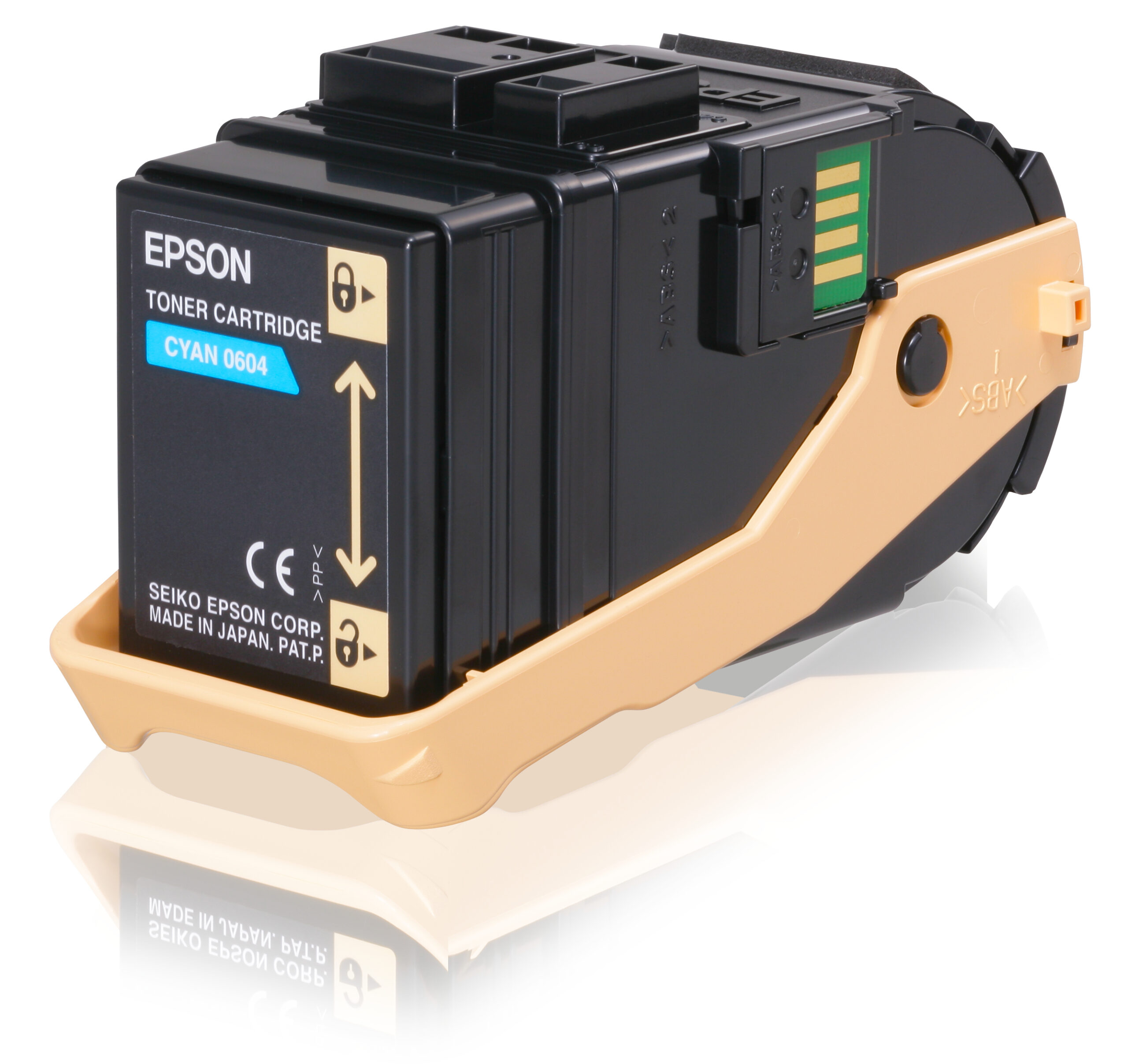 Epson C13S050604/0604 Toner cartridge cyan, 7.500 pages for Epson Aculaser C 9300 N