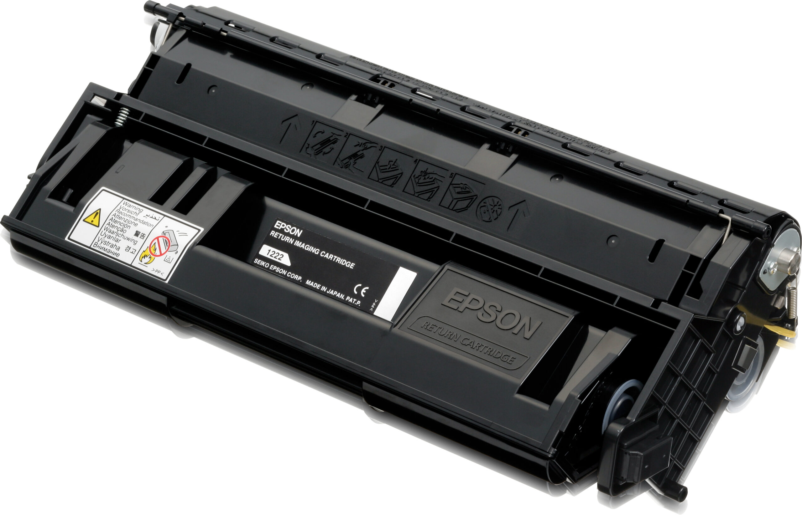 Epson C13S051222/1222 Toner cartridge black return program, 15.000 pages for Epson Aculaser M 7000 N