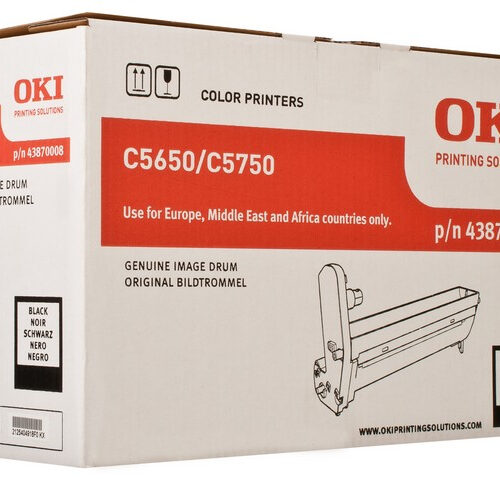 OKI 43870008 Drum kit black, 20.000 pages for OKI C 5650