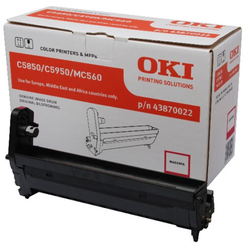 OKI 43870022 Drum kit magenta, 20.000 pages for OKI C 5850