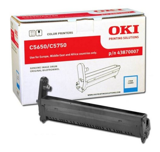 OKI 43870007 Drum kit cyan, 20.000 pages for OKI C 5650