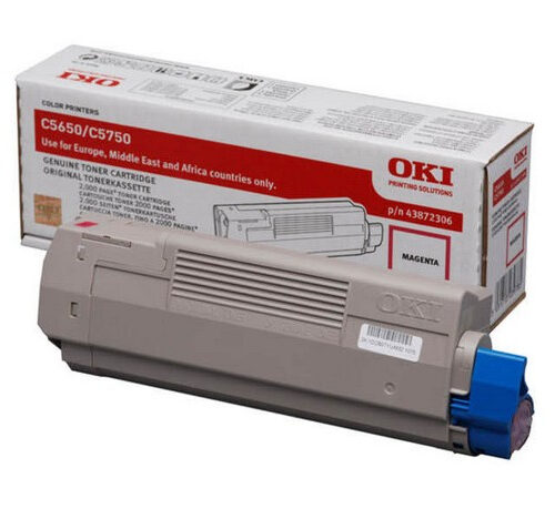OKI 43872306 Toner magenta, 2.000 pages/5% for OKI C 5650