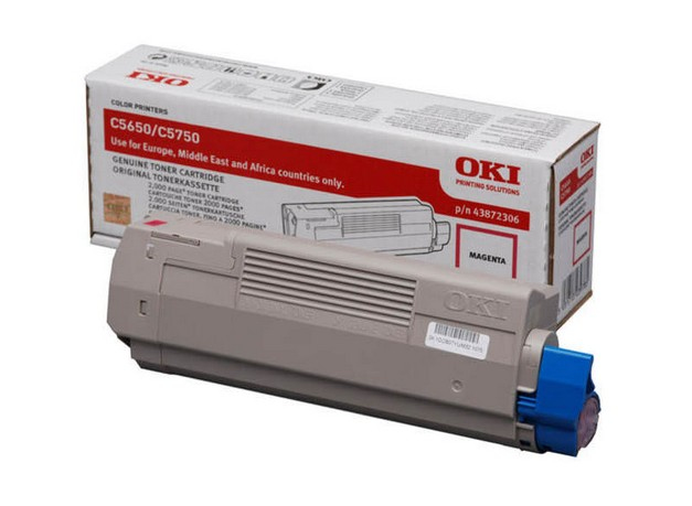 OKI 43872306 Toner magenta, 2.000 pages/5% for OKI C 5650