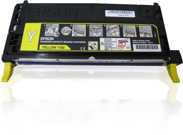 Epson C13S051162/1162 Toner cartridge yellow, 2.000 pages for Epson AcuLaser C 2800