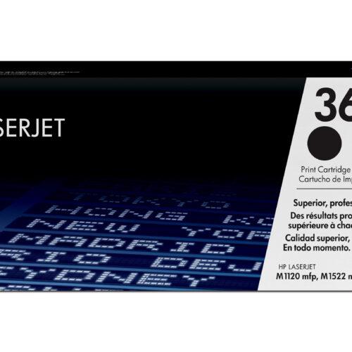 HP CB436A/36A Toner cartridge black, 2.000 pages ISO/IEC 19752 for HP LaserJet P 1505