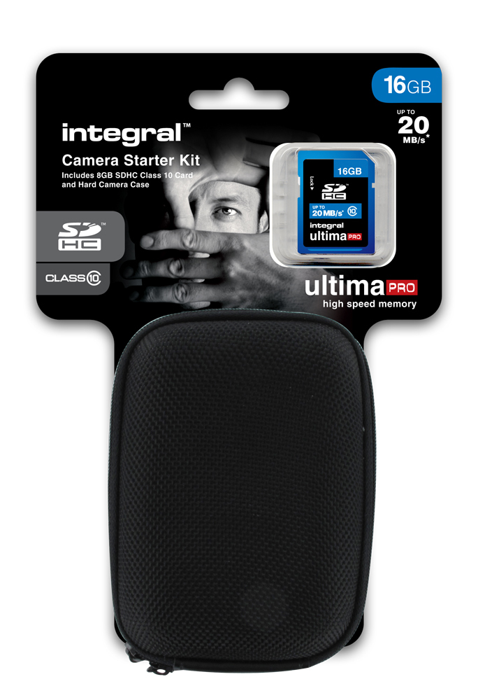 13620646-2512 Integral INSDH16G10-20CASE-H memory card 16 GB SDHC Class 10