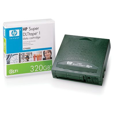 HPE C7980A backup storage media Blank data tape 160 GB SDLT 1.27 cm