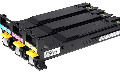 Konica Minolta A0DKJ52 toner cartridge 3 pc(s) Original Cyan, Magenta, Yellow