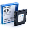14058936-6701 Ricoh 405762/GC-41C Gel cartridge cyan, 2.200 pages ISO/IEC 24711 for Ricoh Aficio SG 3100