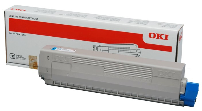 OKI 44844507 Toner-kit cyan, 10.000 pages for OKI C 841