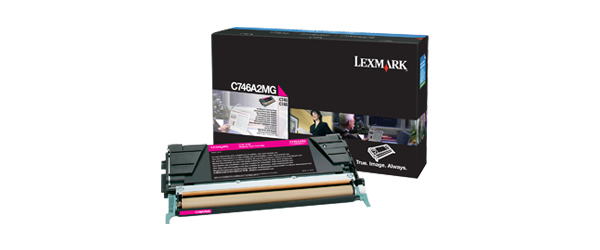 14081853-9870 Lexmark C746A2MG Toner cartridge magenta, 7.000 pages ISO/IEC 19798 for Lexmark C 746/748