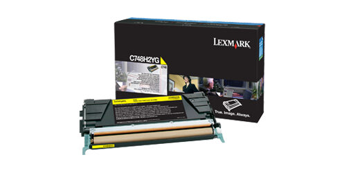 Lexmark C748H2YG Toner cartridge yellow, 10.000 pages ISO/IEC 19798 for Lexmark C 748