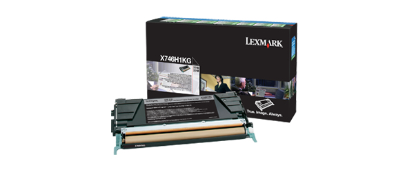 14081871-9895 Lexmark X746H1KG Toner cartridge black return program, 12.000 pages ISO/IEC 19798 for Lexmark X 746/748