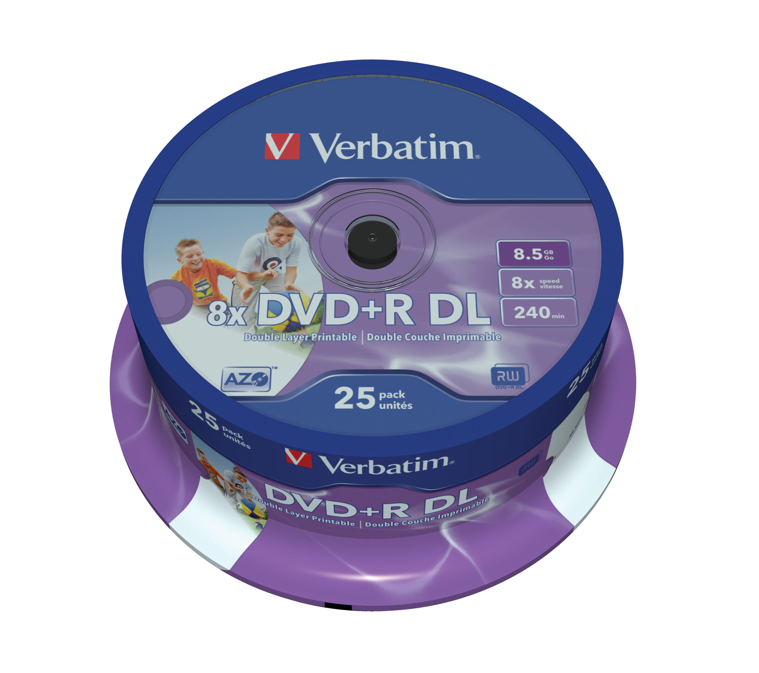 1438036_4942850198 Verbatim 43667 blank DVD 8.5 GB DVD+R DL 25 pc(s)