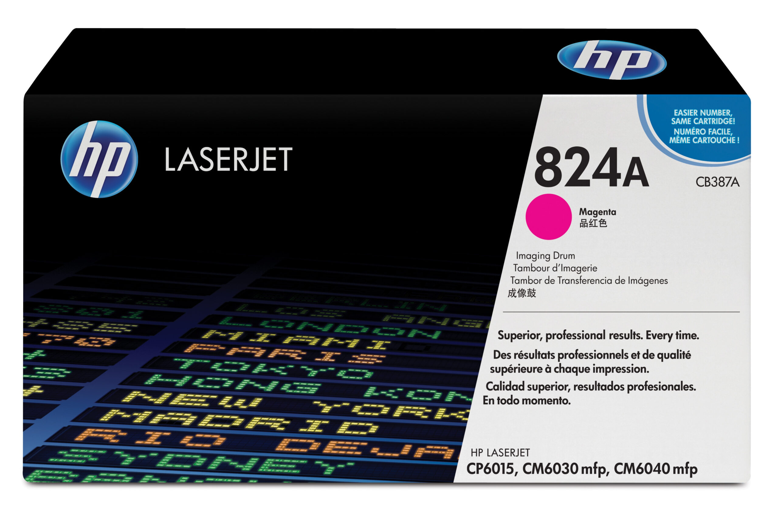 HP CB387A/824A Drum kit magenta, 23.000 pages ISO/IEC 19798 for HP CLJ CP 6015/CM 6040