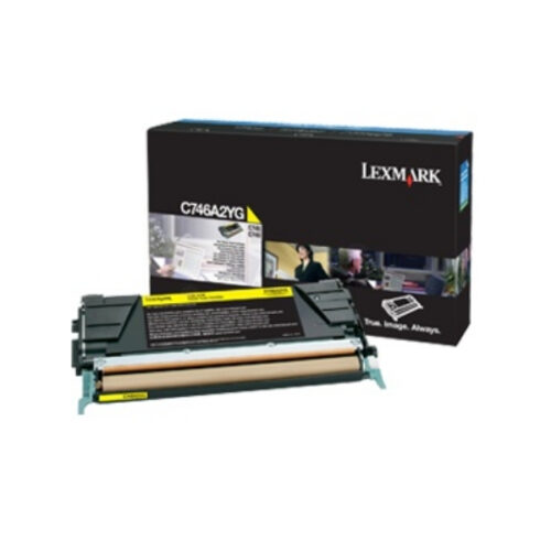 Lexmark C746A3YG Toner cartridge yellow Project, 7.000 pages for Lexmark C 746/748