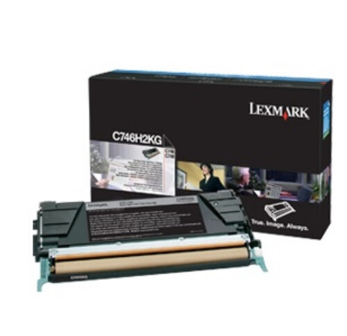 Lexmark C746H3KG Toner cartridge black Project, 12.000 pages ISO/IEC 19798 for Lexmark C 746/748
