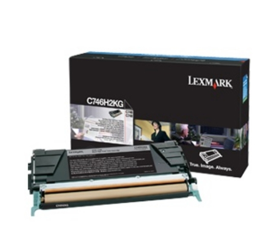 Lexmark C746H3KG Toner cartridge black Project, 12.000 pages ISO/IEC 19798 for Lexmark C 746/748