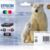 Epson C13T26164010/26 Ink cartridge multi pack Bk,C,M,Y 220pg + 3x300pg, 6ml + 3x5ml Pack=4 for Epson XP 600