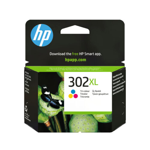 148e2fedb01c0731a70048f624fdbcc9462427a0 HP F6U67AE/302XL Printhead cartridge color high-capacity, 300 pages ISO/IEC 24711 8ml for HP DeskJet 1110/2130/OfficeJet 5200