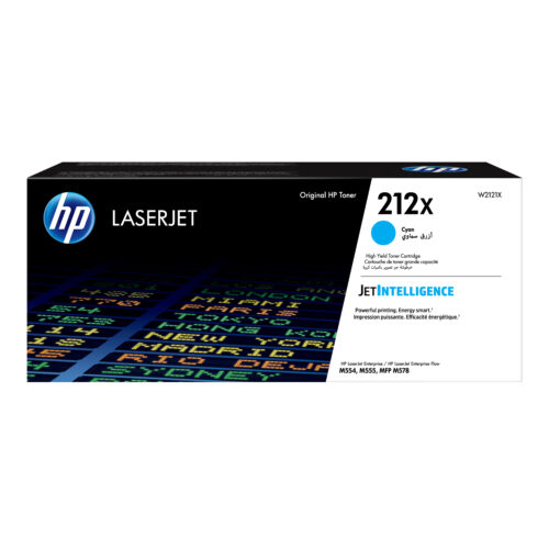 14da716a1eebbbf8e9ef750a9a1305f5d46bb767 HP W2121X/212X Toner cartridge cyan, 10.000 pages ISO/IEC 19752 for HP CLJ M 554