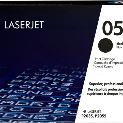 HP CE505A/05A Toner cartridge black, 2.300 pages ISO/IEC 19752 for HP LaserJet P 2035/2055