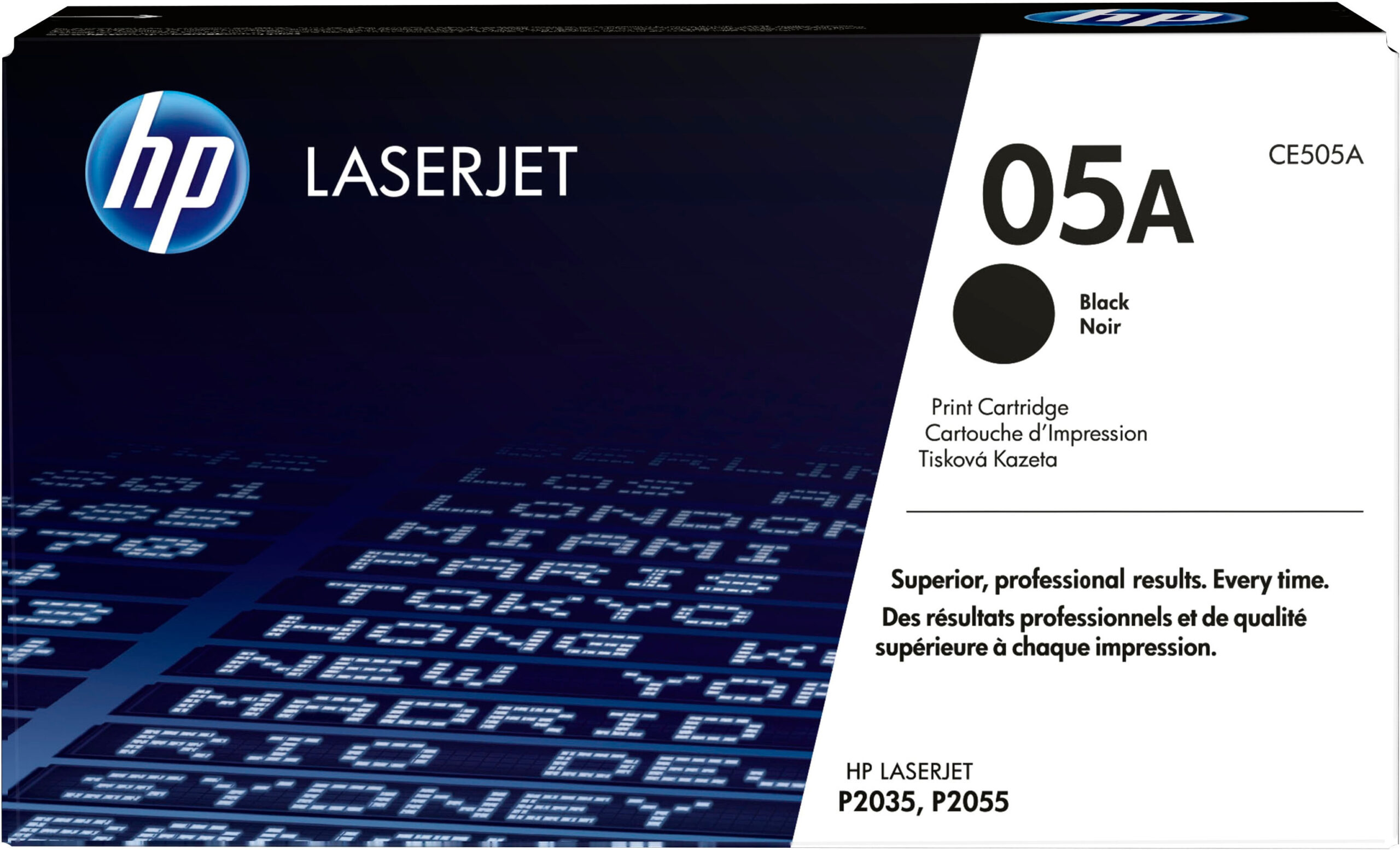 HP CE505A/05A Toner cartridge black, 2.300 pages ISO/IEC 19752 for HP LaserJet P 2035/2055