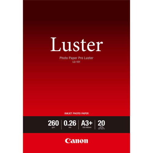 Canon LU-101 Luster Photo Paper Pro A3 Plus - 20 Sheets