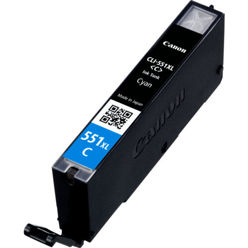 15581526_5981574995 Canon 6444B001/CLI-551CXL Ink cartridge cyan high-capacity, 695 pages ISO/IEC 24711 267 Photos 11ml for Canon Pixma IP 8700/IX 6850/MG 5450/MG 6350/MX 725