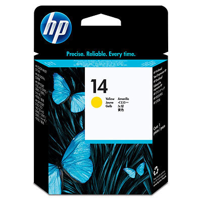 HP C4923AE/14 Printhead yellow, 30.000 pages 8ml for HP Color InkJet CP