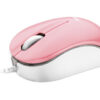 Trust Micro - Pink mouse USB Type-A Optical