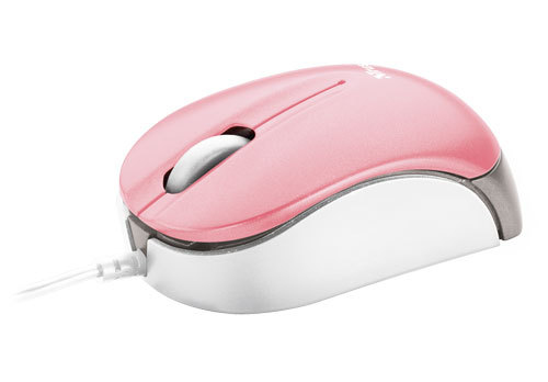 Trust Micro - Pink mouse USB Type-A Optical