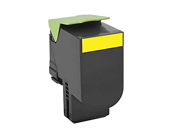 Lexmark 80C0X40/800X4 Toner-kit yellow extra High-Capacity, 4.000 pages ISO/IEC 19798 for Lexmark CX 510