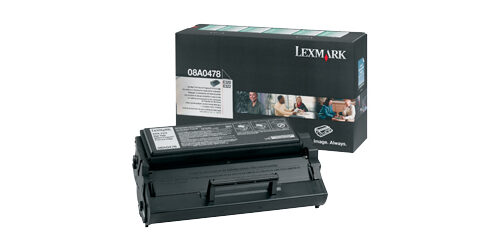 1578849-2218 Lexmark 08A0478 Toner cartridge black return program, 6.000 pages ISO/IEC 19752 for Lexmark E 320