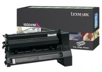 Lexmark 15G041M Toner cartridge magenta return program, 6.000 pages/5% for Lexmark C 752/L