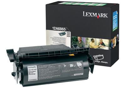 Lexmark 12A6865 Toner cartridge black return program, 30.000 pages ISO/IEC 19752 for Lexmark T 620