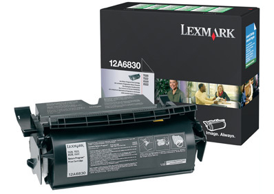 Lexmark 12A6830 Toner cartridge black return program, 7.500 pages/5% for Lexmark T 520