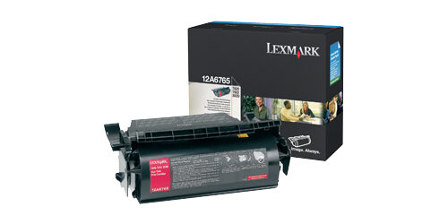 Lexmark 12A6765 Toner cartridge black, 30.000 pages for Lexmark T 620