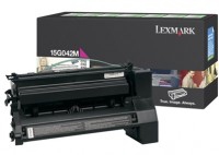 Lexmark 15G042M Toner cartridge magenta return program, 15.000 pages/5% for Lexmark C 752
