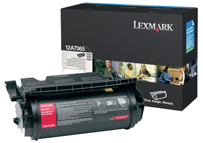 Lexmark 12A7365 Toner cartridge black extra High-Capacity, 32.000 pages/5% for Lexmark T 632