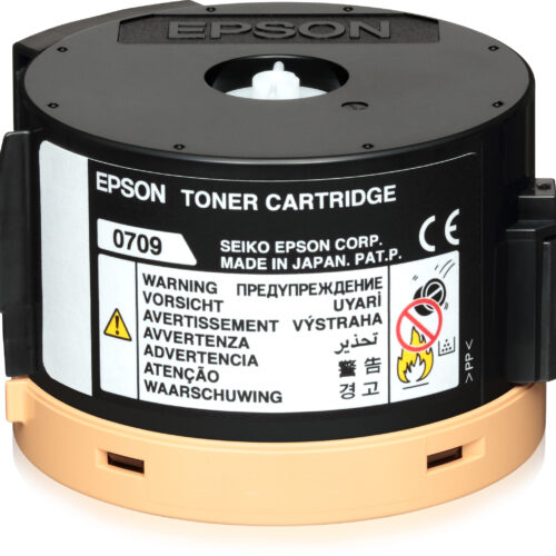 Epson C13S050709/0709 Toner cartridge black, 2.500 pages for Epson Workforce AL-M 200