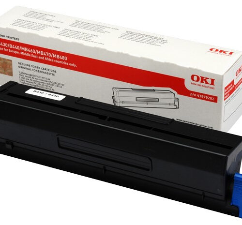 OKI 43979202 Toner-kit high-capacity, 7.000 pages ISO/IEC 19752 for OKI B 430/440/MB 480