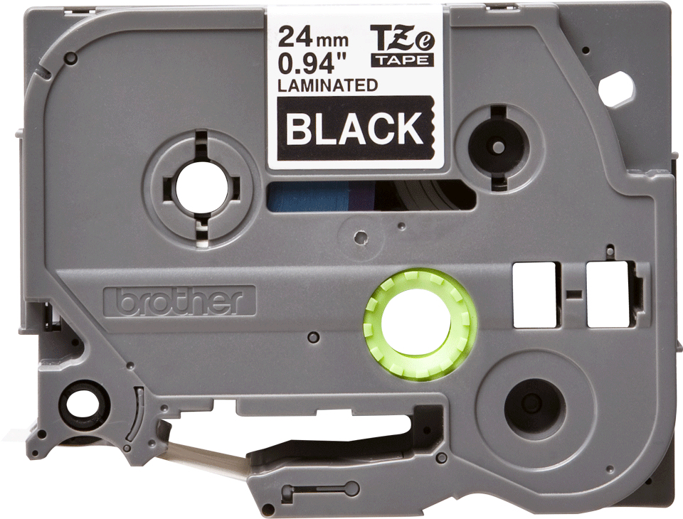 159efc746a40f12085c7d0d563fea9088ab37a1e Brother TZE-355 DirectLabel white on black Laminat 24mm x 8m for Brother P-Touch TZ 3.5-24mm/HSE/36mm/6-24mm/6-36mm