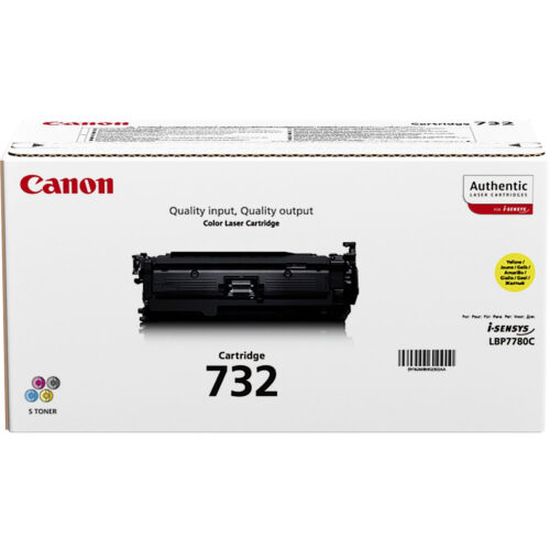 Canon 6260B002/732Y Toner cartridge yellow, 6.400 pages ISO/IEC 19798 for Canon LBP-5480/7780