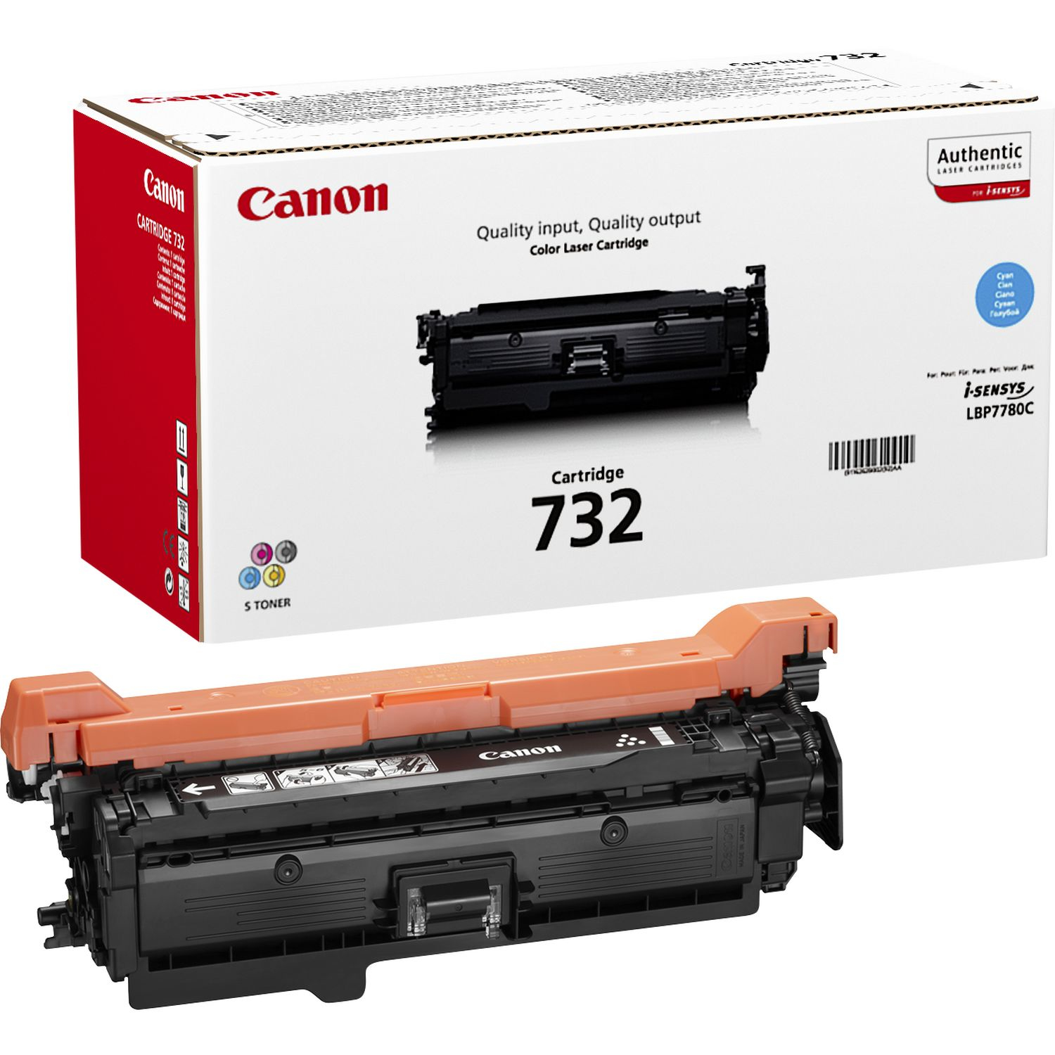 16489670_3194766268 Canon 6262B002/732C Toner cartridge cyan, 6.400 pages ISO/IEC 19798 for Canon LBP-5480/7780