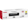 Canon 6269B002/731Y Toner cartridge yellow, 1.500 pages ISO/IEC 19798 for Canon LBP-7110/MF 620