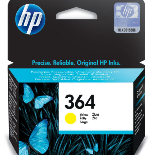 1649821_2435066521 HP CB320EE/364 Ink cartridge yellow, 300 pages ISO/IEC 24711 3.5ml for HP PhotoSmart B 110/C 309/D 5460/Plus/Premium