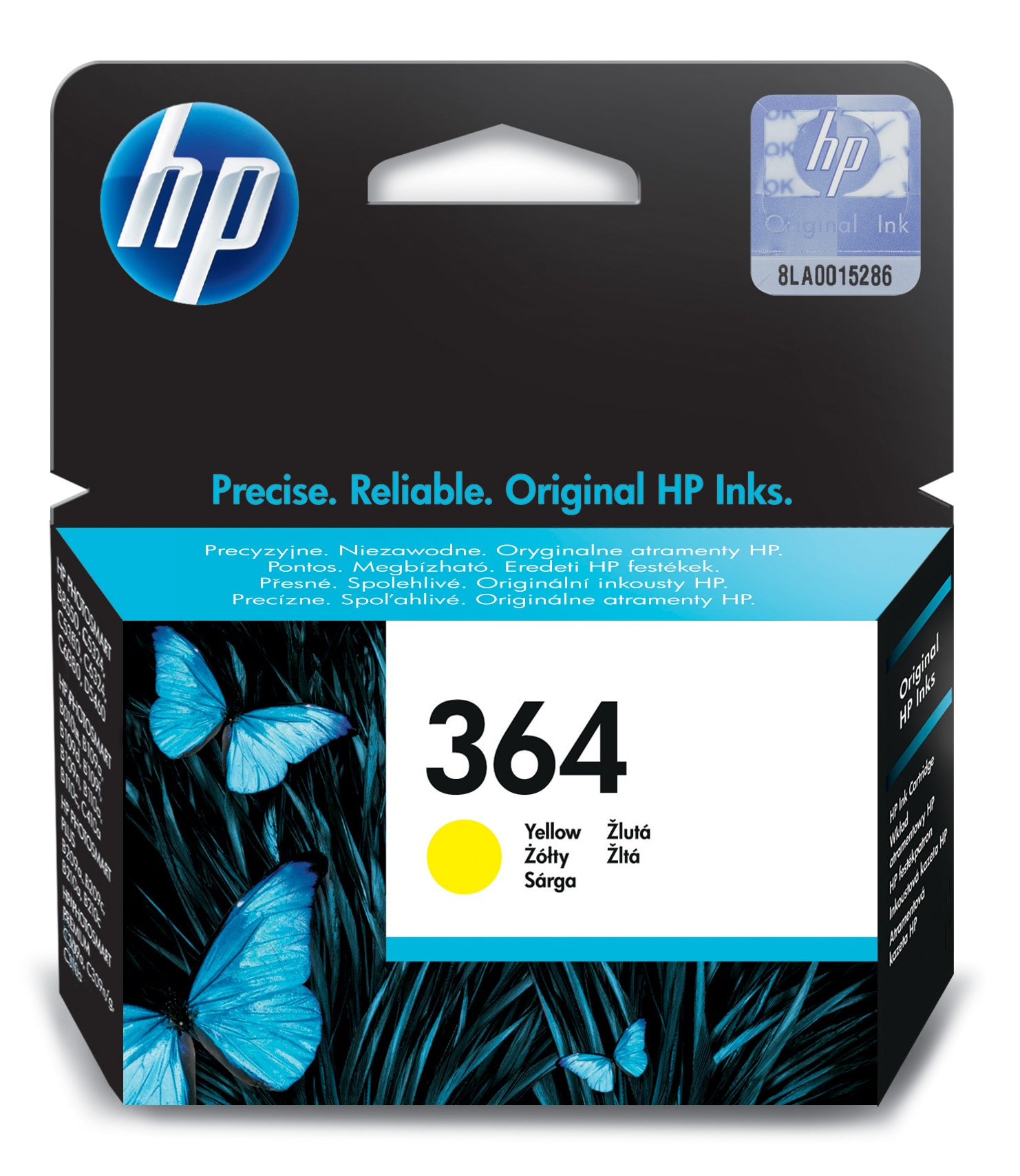 HP CB320EE/364 Ink cartridge yellow, 300 pages ISO/IEC 24711 3.5ml for HP PhotoSmart B 110/C 309/D 5460/Plus/Premium